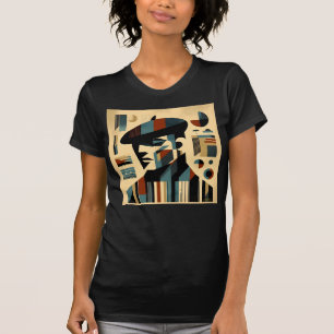 Camiseta Arte moderno de mediados de siglo hombre que lleva