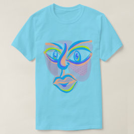 Camiseta Arte Moderno Facial