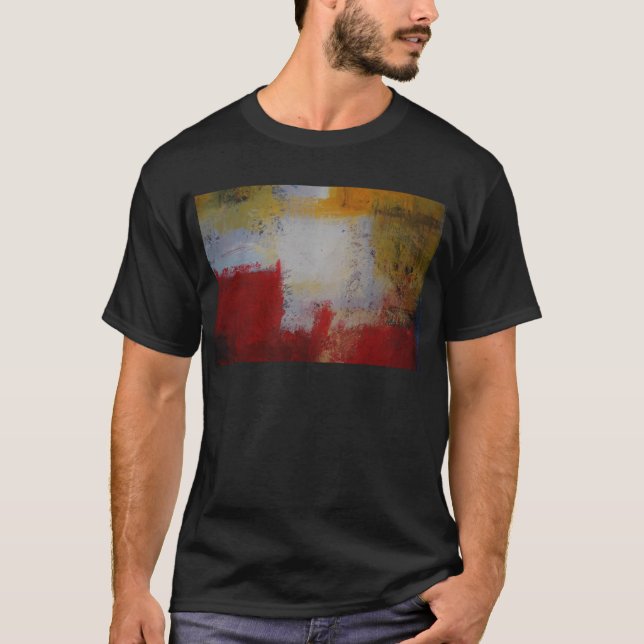 Camiseta Arte moderno - Pintura abstracta de arte (Anverso)