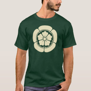 Camiseta Arte Mono Oda Japón Verde Amarillo Vintage