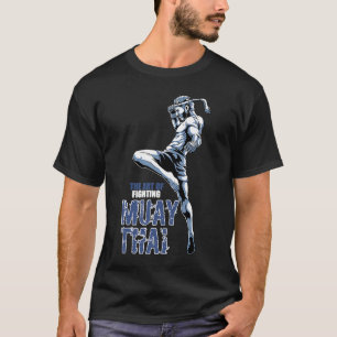 Camiseta Arte muay tailandés para combatir el regalo de kic