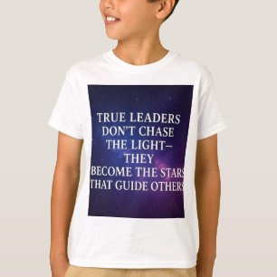 Camiseta Arte mural de citas de estrella inspiradora
