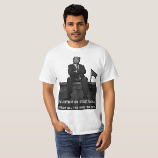 Camiseta Arte mural de Donald Trump 2024 con bandera estado