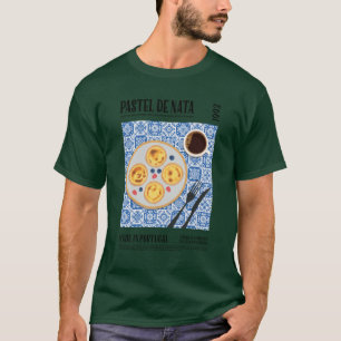 Camiseta Arte mural de Pastel De Nata
