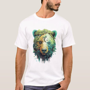 Camiseta Arte natural salvaje de depredador del mundo anima