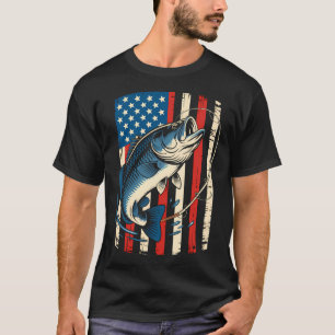 Camiseta Arte Náutico de Cráneo de Kraken de Tiburón de Agu