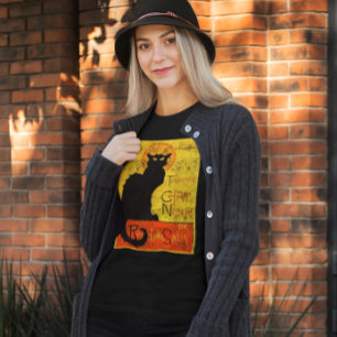 Camiseta Arte Noir Halloween de la charla anaranjada del
