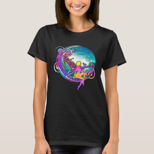 Camiseta Arte Nouveau Hippie Psicodélico Surf Vintage 70s 6