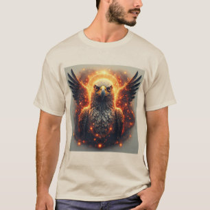 Camiseta Arte Obra del Águila Vibrante