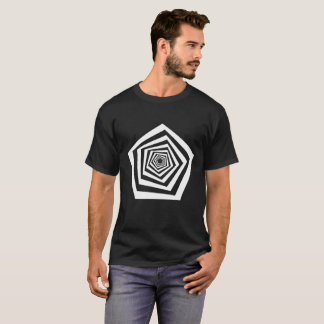 Camiseta arte óptico