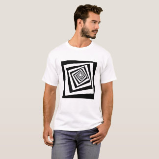 Camiseta arte óptico