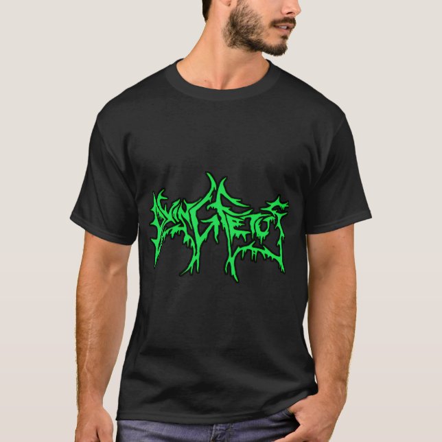 Camiseta Arte Óptimo de Dying Fetus (Anverso)