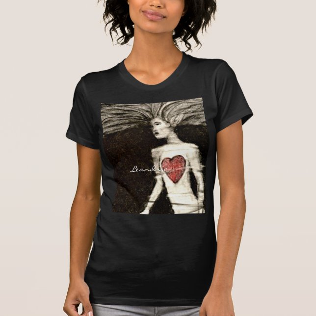 Camiseta Arte original del desgaste por Leandria (Anverso)