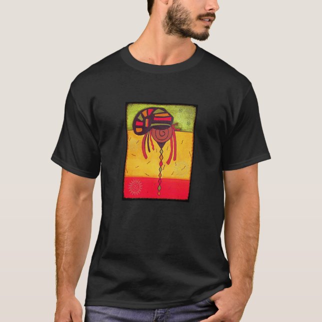 Camiseta ¡arte original del rasta!!! (Anverso)