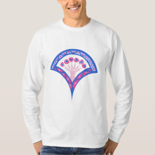 Camiseta Arte Ornamental Vintage Elegante