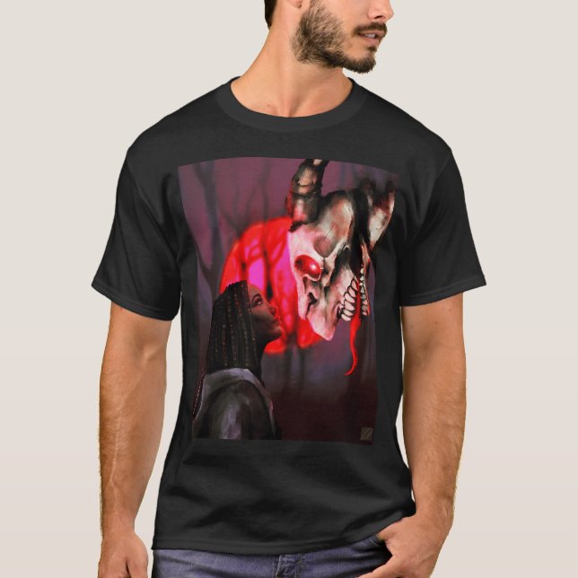 Camiseta Arte oscuro No temas a mis demonios BLM (Anverso)