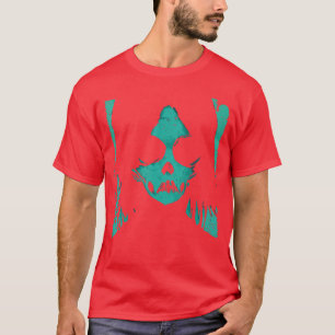 Camiseta Arte oscuro oculto de Halloween, mujeres hombres g