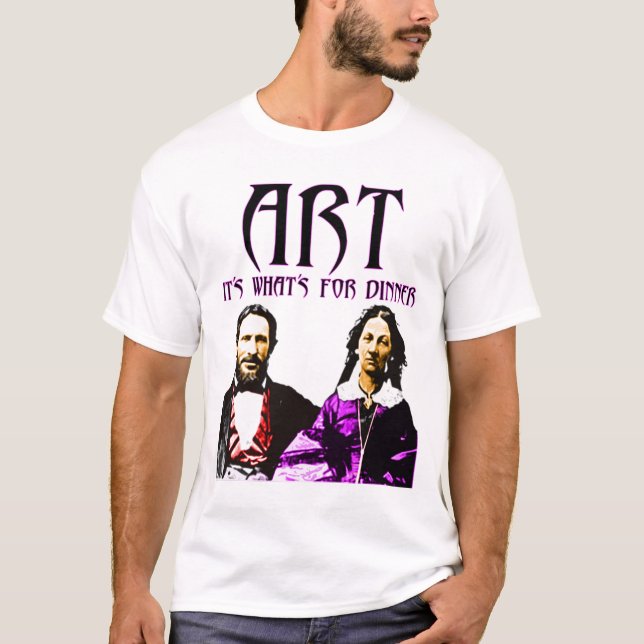 Camiseta Arte para la cena (Anverso)