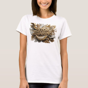 Camiseta Arte para llevar Estrella de Parada Naranja que Ll