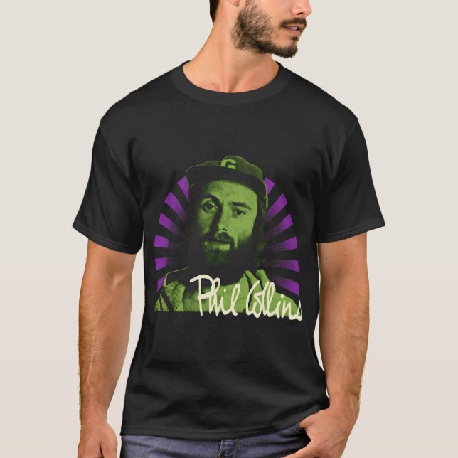 Camiseta Arte - Phil Collins (Anverso)