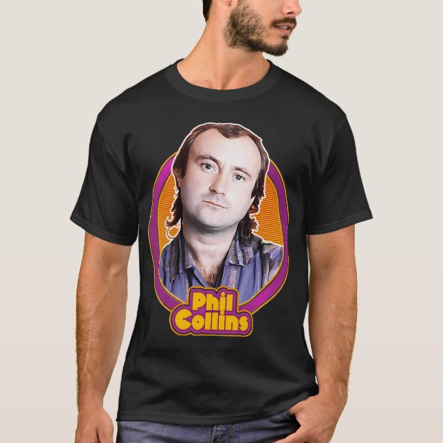 Camiseta Arte - Phil Collins (Anverso)