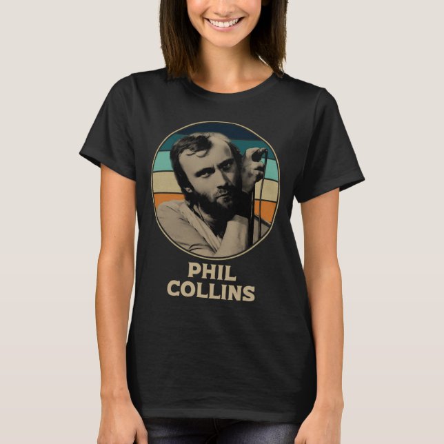 Camiseta Arte - Phil Collins (Anverso)
