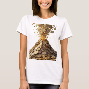 Camiseta Arte plateado ARTÍSTICO Estampa de moda de ARTE AB