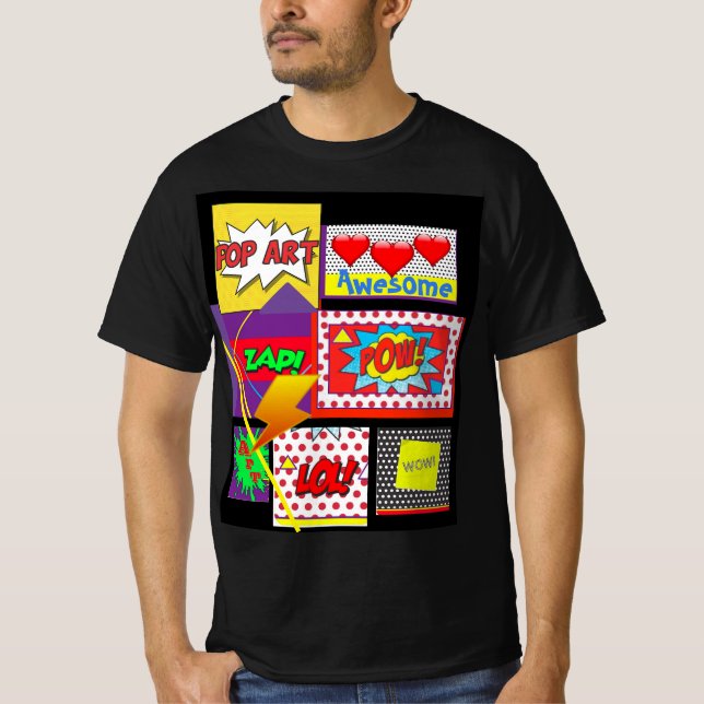 Camiseta Arte pop (Anverso)