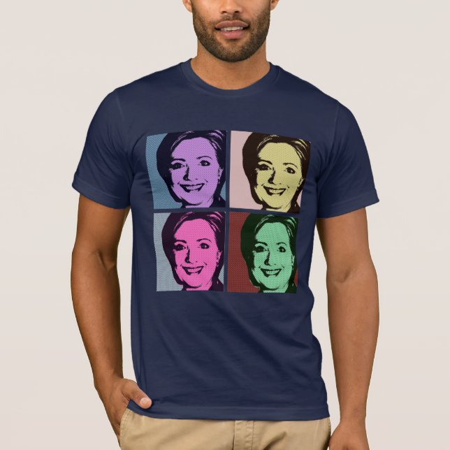CAMISETA ARTE POP 2 DE HILLARY - .PNG (Anverso)
