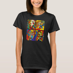 CAMISETA ARTE POP ABSTRACTO