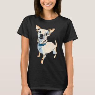 Camiseta Arte pop Chihuahua Perro genera gráfico solo