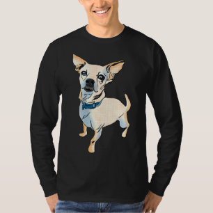 Camiseta Arte pop Chihuahua Perro genera gráfico solo