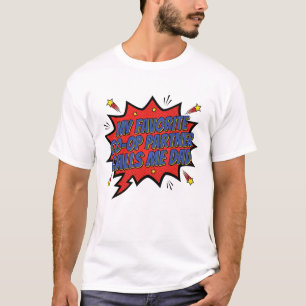 Camiseta Arte Pop Comic Vibrante