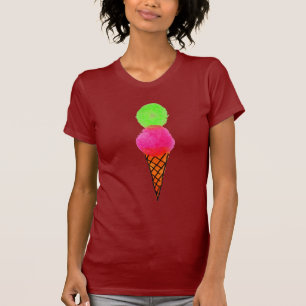 Camiseta Arte pop con crema de hielo