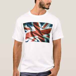 Camiseta Arte pop de bandera británica