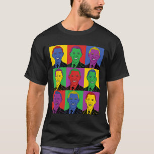 Camiseta Arte pop de Barack Obama - Tee de historia vintage
