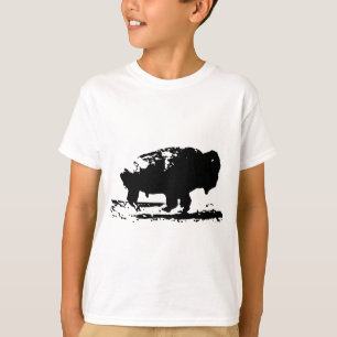 Camiseta Arte pop de búfalo de veneno en ejecución