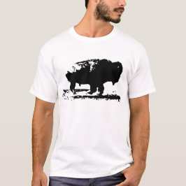 Camiseta Arte pop de búfalo de veneno en ejecución