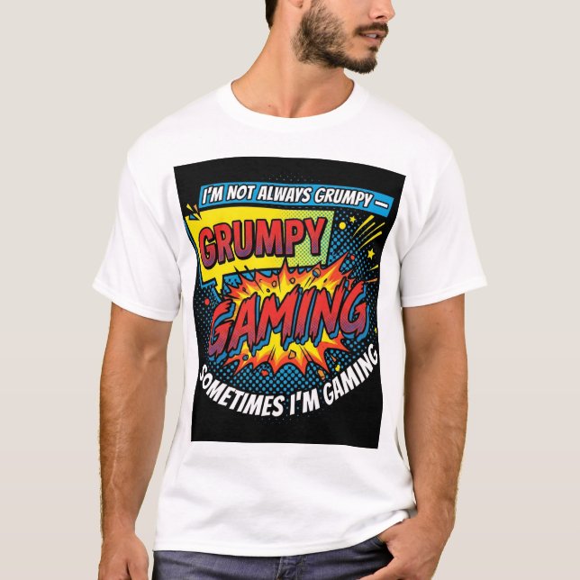Camiseta Arte Pop de Cómics (Anverso)