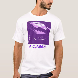Camiseta Arte pop de Corvette de ventanas divididas clásica