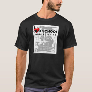 Camiseta Arte pop de culturismo deportivo de la vieja escue