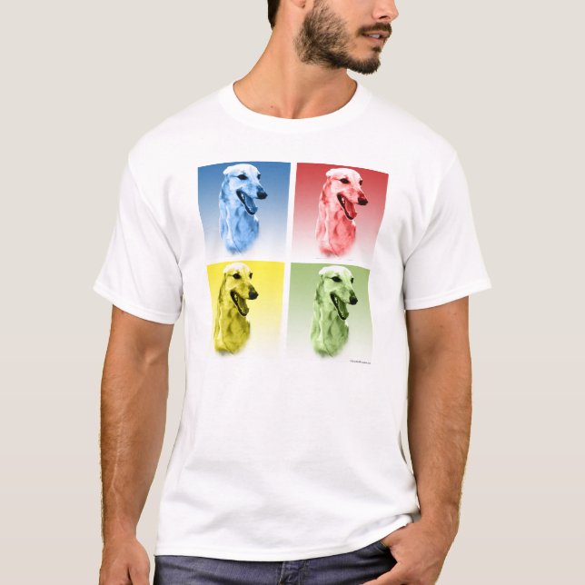 Camiseta Arte pop de Greyhound (Anverso)