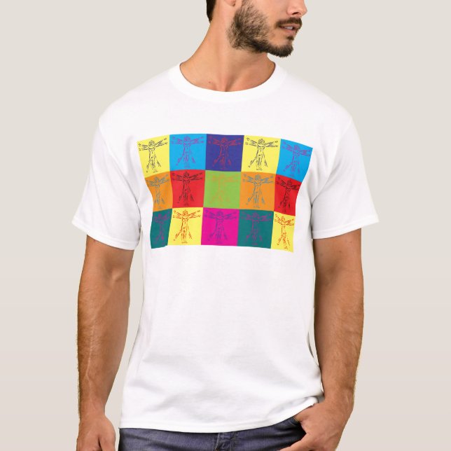Camiseta Arte pop de la antropología (Anverso)