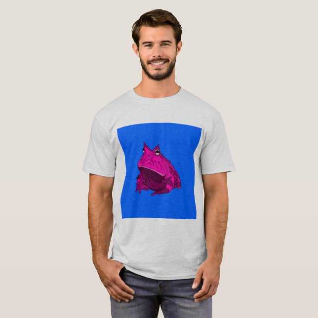 Camiseta Arte pop de la rana córnea (Anverso completo)