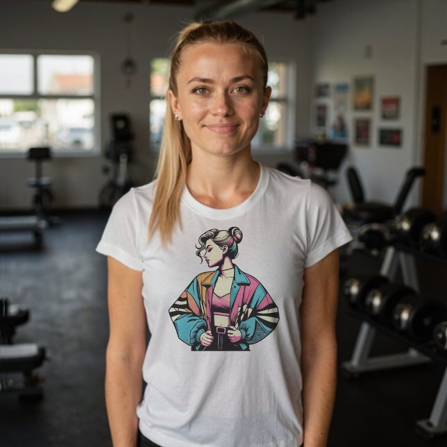 Camiseta Arte pop de los años 90 (90s aesthetic Nineties Pop Art T-Shirt)