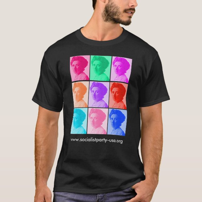 Camiseta Arte pop de Luxemburgo (Anverso)