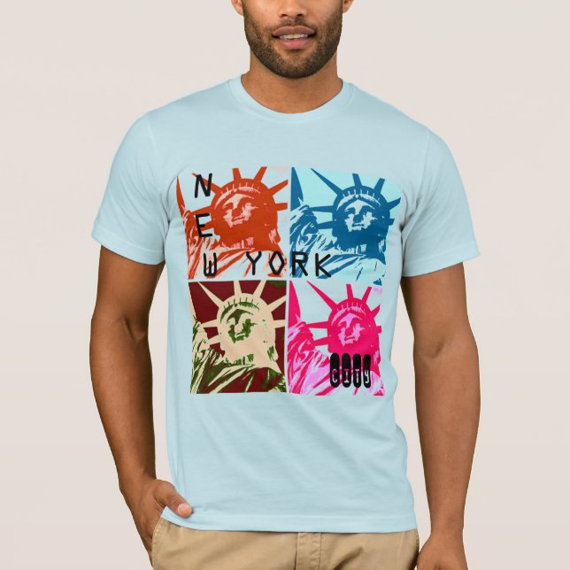 Camiseta Arte pop de Nueva York (Anverso)