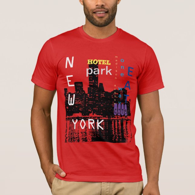 Camiseta Arte pop de Nueva York (Anverso)