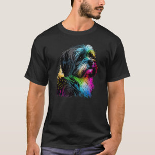 Camiseta Arte pop de perro de La Habana diseña amantes de l