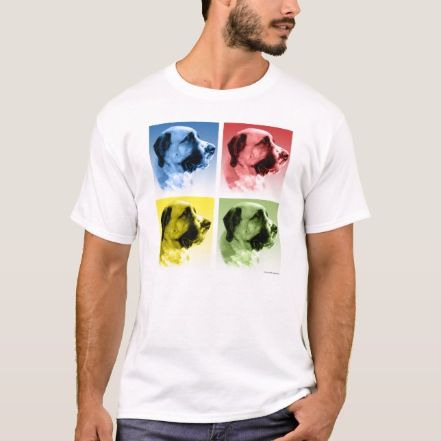 Camiseta Arte pop de San Bernardo (Anverso)